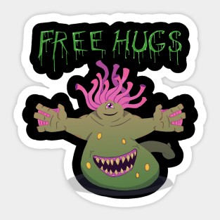 Free Hugs Sticker